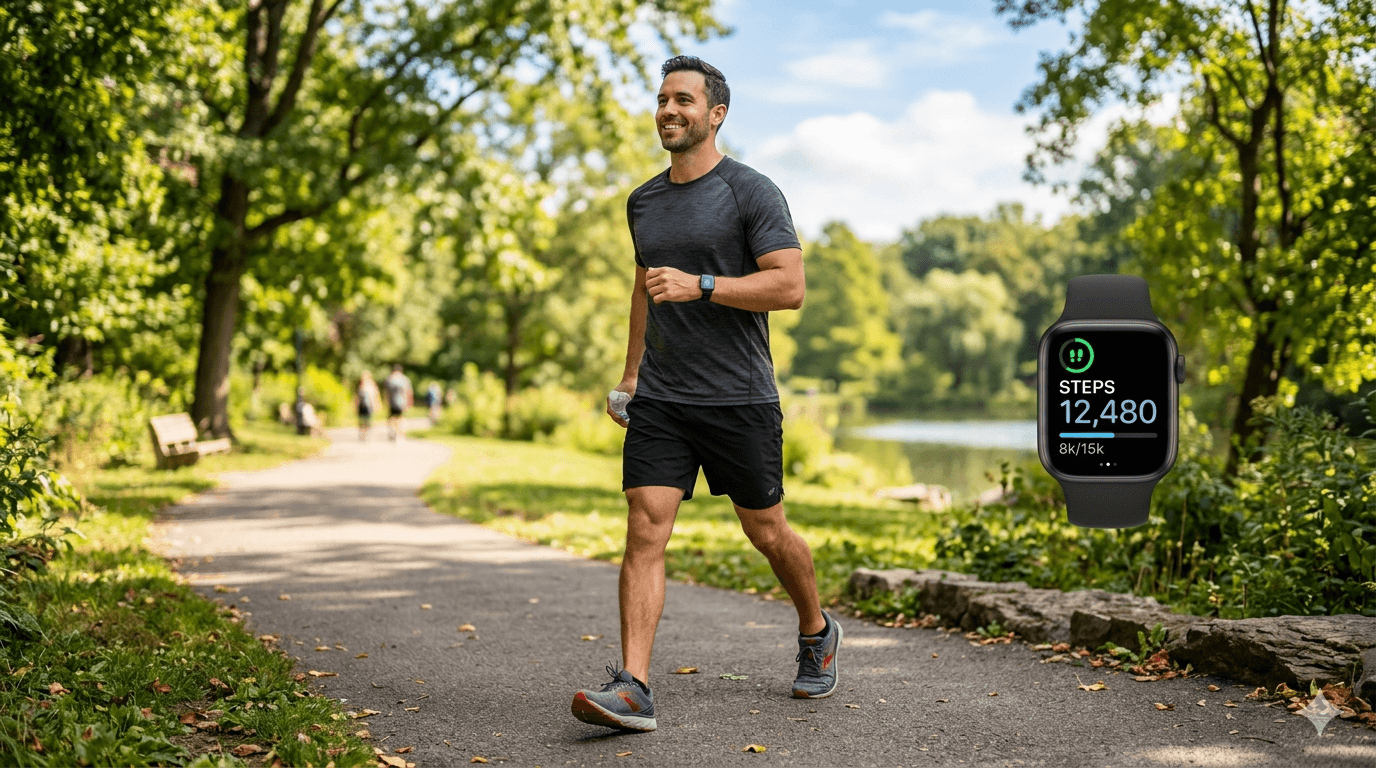 Daily walking boosting NEAT and total calorie expenditure for fat loss