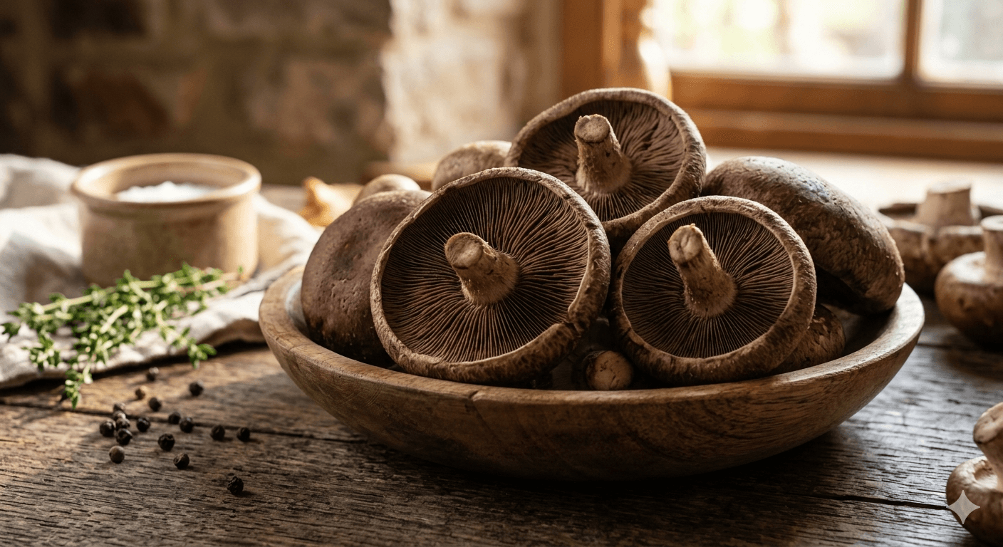 UV-exposed mushrooms - best plant-based vitamin D source for vegetarians