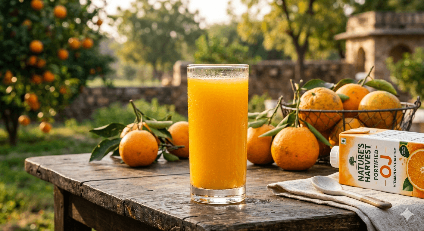 Fortified orange juice - vitamin D source for lactose-intolerant individuals