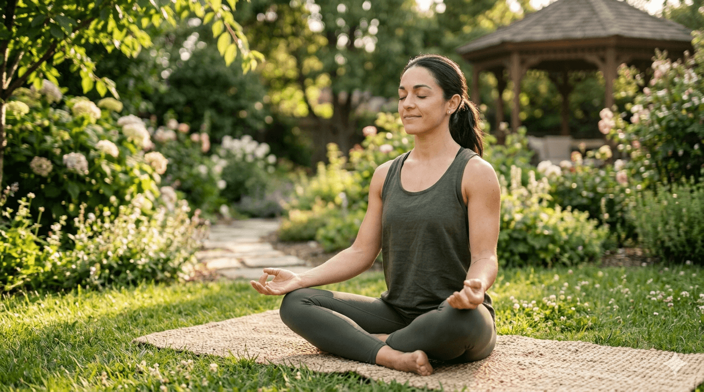 Stress management reducing cortisol for improved fat loss results