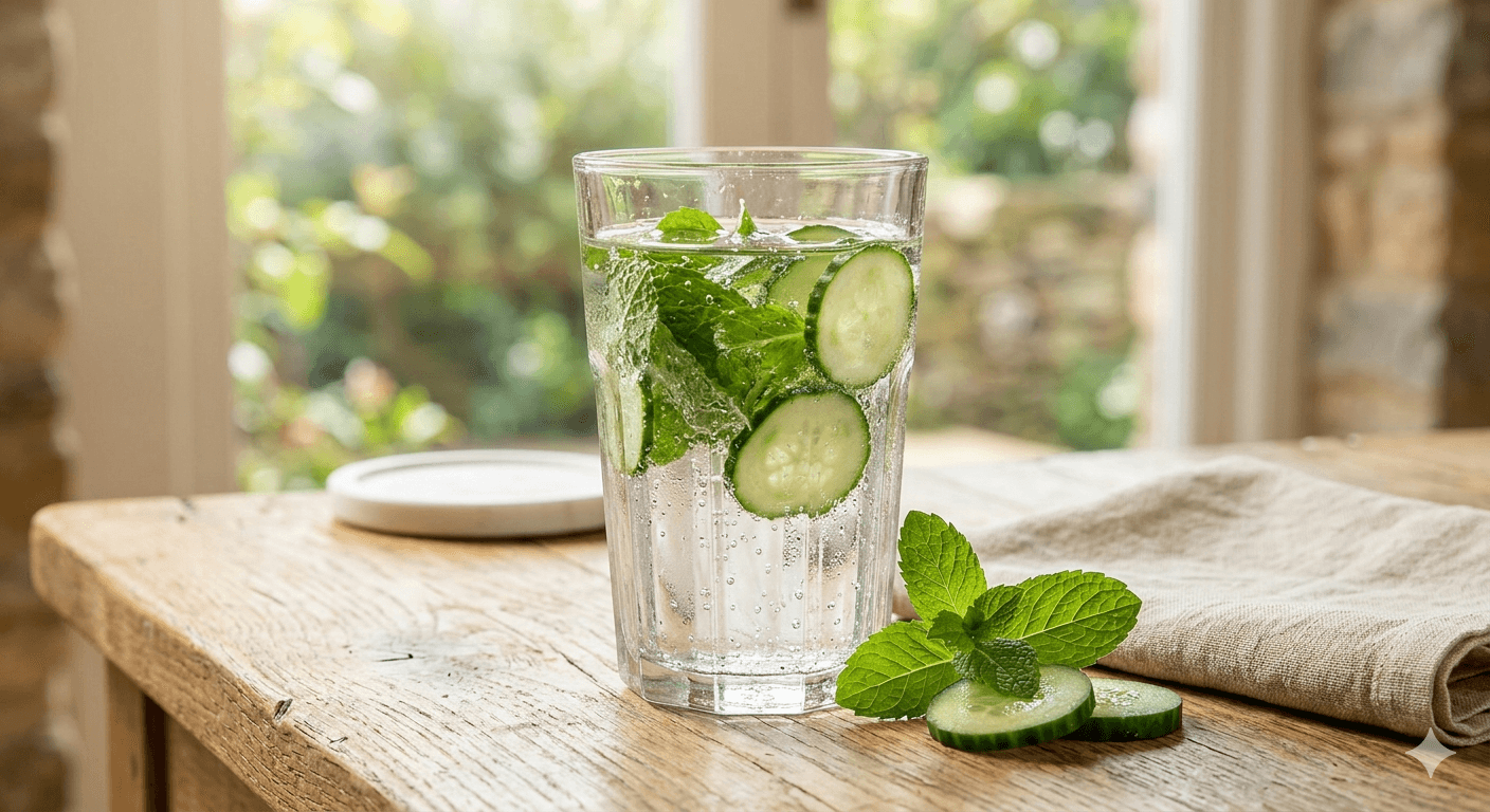 Proper hydration supporting gut mucosal lining and microbiome