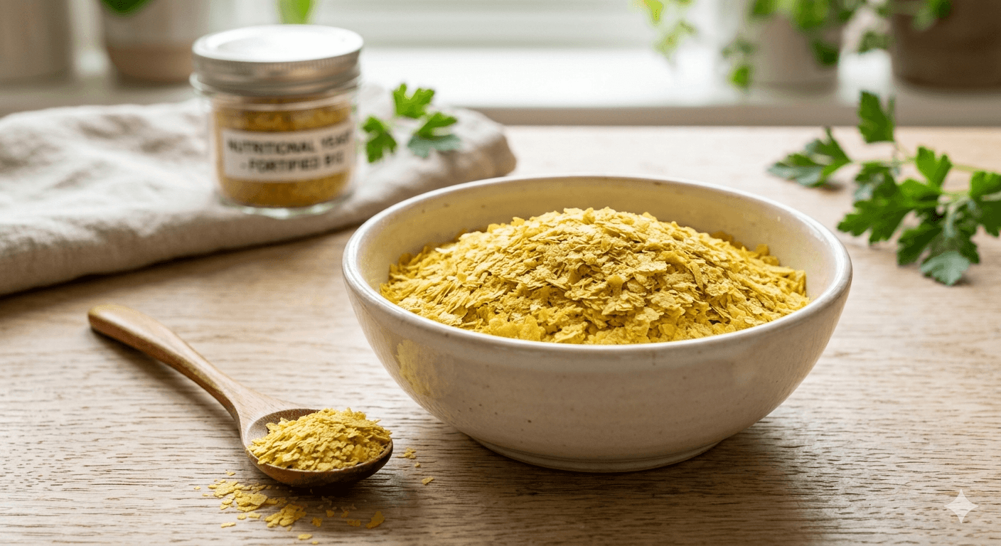 Nutritional yeast — a B12-fortified option for plant-based diets