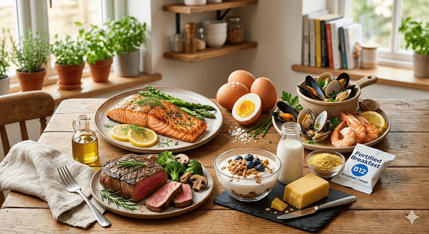 Best Foods for Vitamin B12 Deficiency