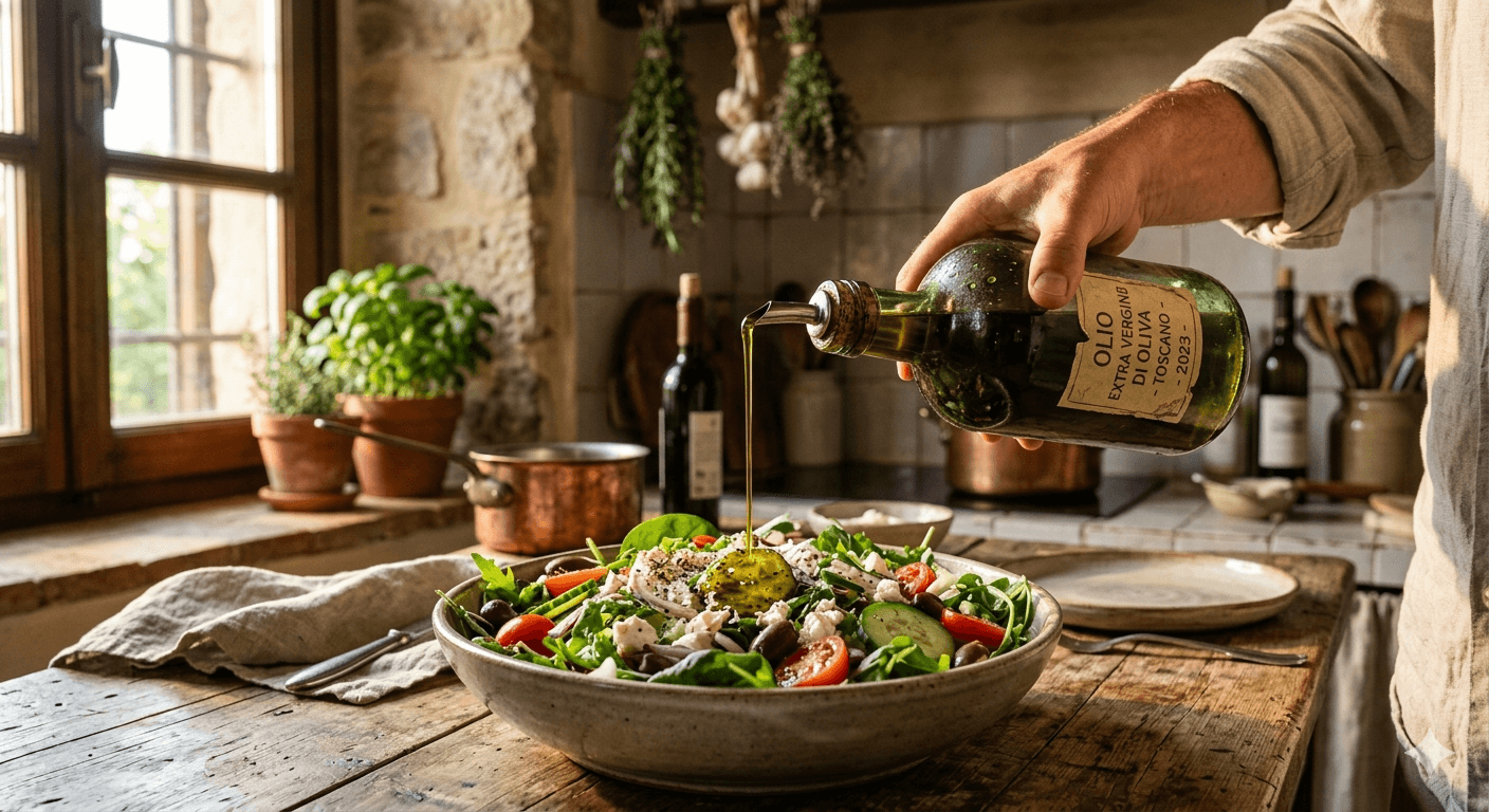Extra virgin olive oil — the cornerstone fat of Ikarian and Sardinian centenarian diets