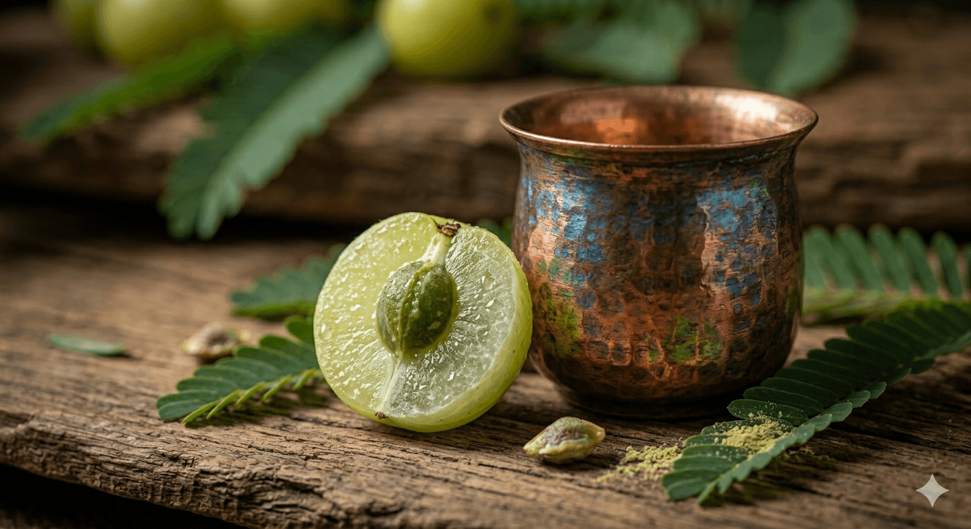 Amla Indian gooseberry — Vitamin C and carotenoids protect eye health and prevent cataracts