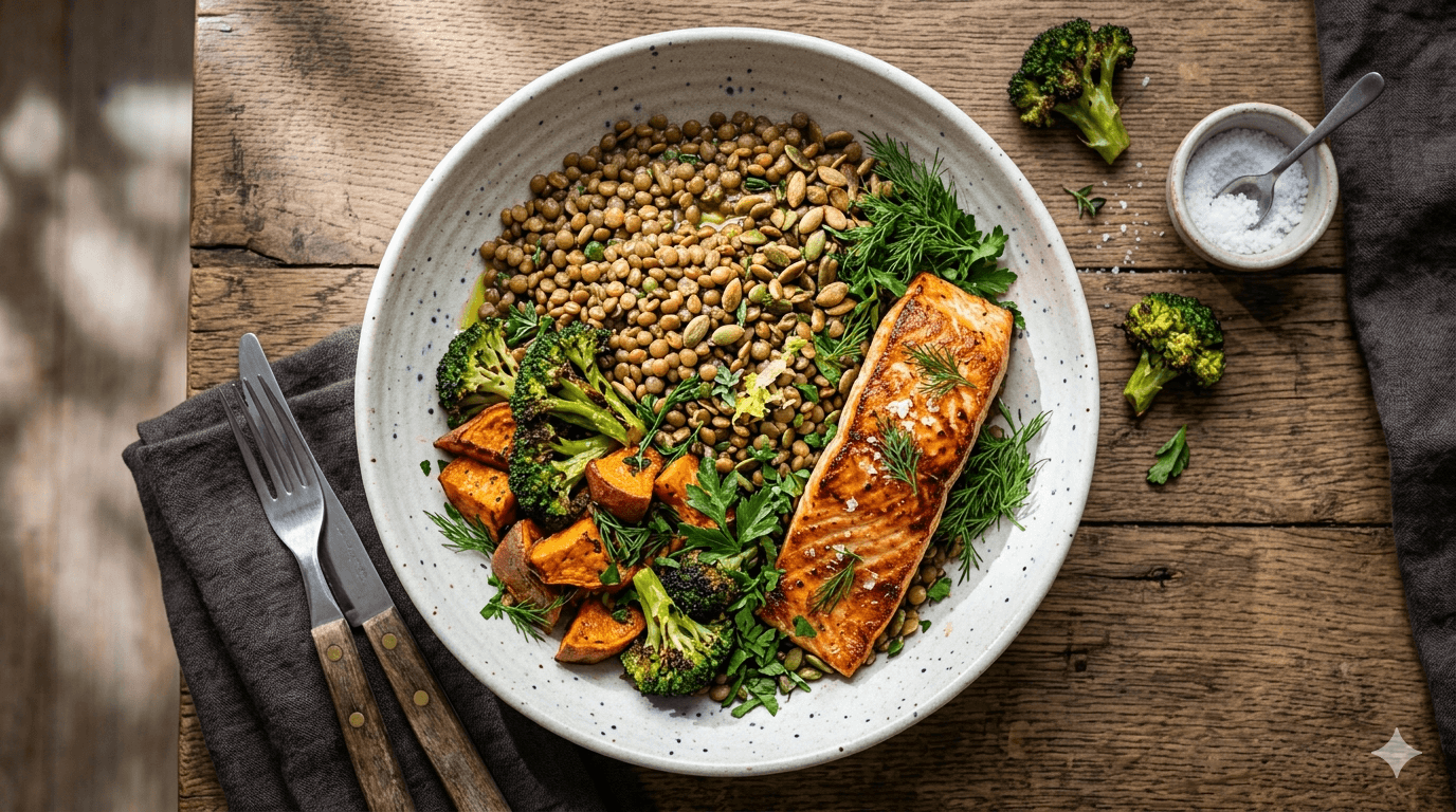 Longevity foods — plant protein with fish and legumes associated with longer healthspan